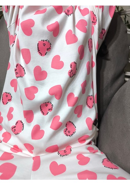 Kız-Erkek Bebek- Çocuk Pijama Takımı %100 Pamuk Uzun Kollu Yuvarlak Yaka Mevsimlik