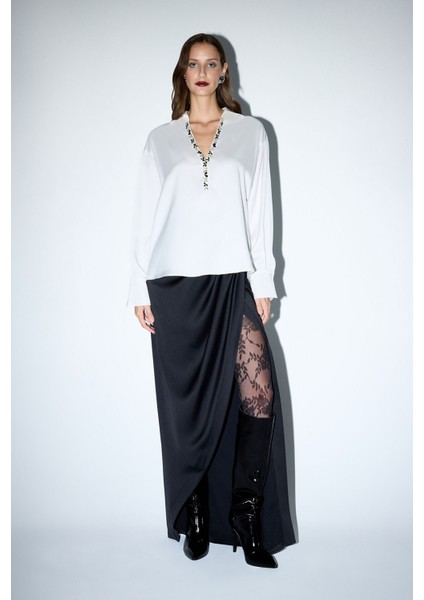 Uzun Kollu Gömlek Kemik 13044355001 modelleri