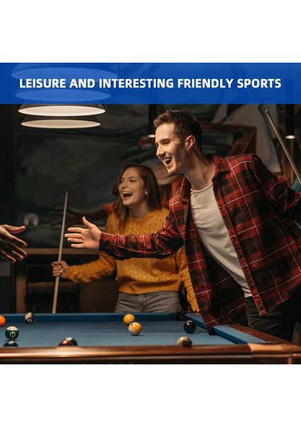 Polymath Bilardo (Pool) Topları Seti - Standart 57.2 mm (2.25 Inç), Yüksek Parlaklıkta Reçine ve Tam 16'lı Set fırsatları