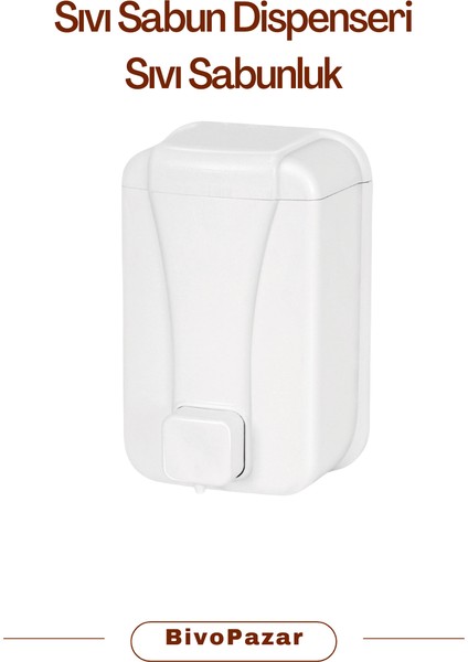 Sıvı Sabunluk Sabun Dispenseri Duvara Monte 500 cc fiyatları