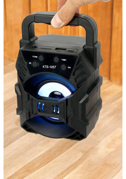 bulurum ışıklı bluetooth hoparlör müzik ve renkli ışık taşınabiilir fiyatları