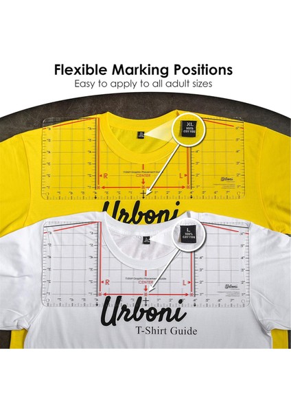 Vinil Hizalama ve Merkezleme Tasarımları Için T-Shirt Cetvel Kılavuzu, T-Shirt Cetvel Hizalama Aracı Boyun Çizgisi Ölçüm Bandı (Yurt Dışından) indirimleri