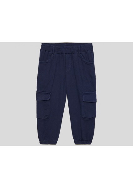 01-04 Yaş Erkek Bebek Gri-Laci Üçlü Takım - Gri-Lacivert