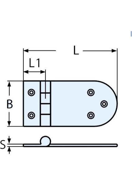 103 x 65, 316 Kalite Paslanmaz Menteşe fırsatları