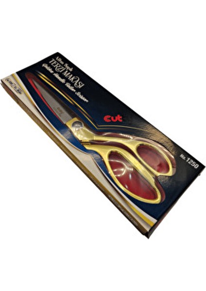 Cutty Orijinal Kumaş Kesim Makası 1 Adet Altın Renkli Ergonomik Tasarım