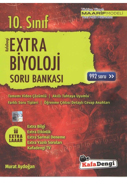 Dengi Yayınları 10.sınıf Extra Biyoloji Soru Bankası Maarif Model