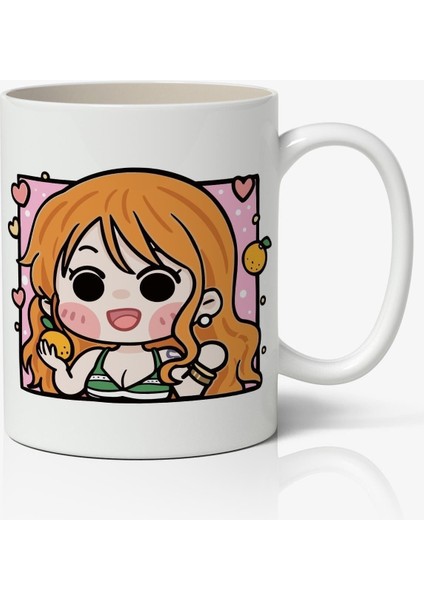 Anime Kızı Temalı Kupa Bardak - Sevgiliye Arkadaşa Hediye