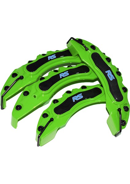 Yeşil Ford Rs (Mavi) 4'lü Kaliper Seti Yapıştırma Logolu modelleri