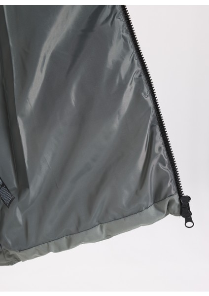 Antrasit Kadın Kaban Onlclaır Puffer Hood Coat cc Otw