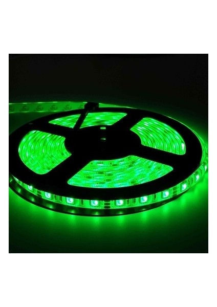 3 Çipli Yeşil Şerit LED 3 Metre + 12V Adaptör Kuruluma Hazır Set fiyatları