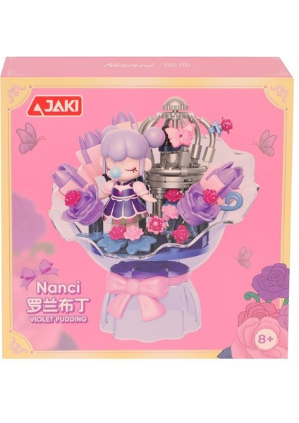 HK123 Jaki Çiçek Buketi 161 Parça Block Oyuncak