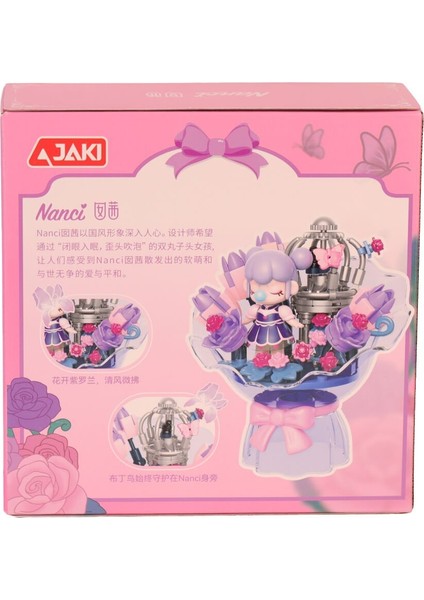 HK123 Jaki Çiçek Buketi 161 Parça Block Oyuncak fiyatları