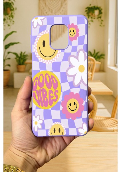 Xiaomi Redmi Note 9 Pro/9s Uyumlu Good Vibes Silikon Darbe Emici Klasik Korumalı Rubber Kılıf fiyatları
