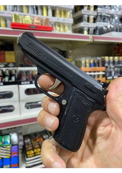 Silah Tasarımlı Bıçaklı Çakmak