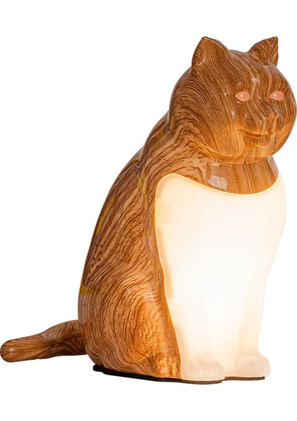 Başucu Yatak Odası USB Kedi Süsleri Dekoratif Gece Işığı (Yurt Dışından)