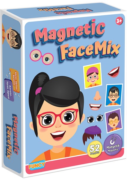 Magnetik Facemix Kutu Oyunu