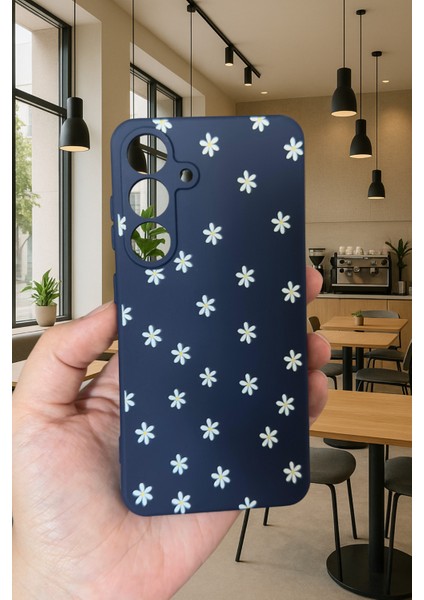 Samsung Galaxy A05S - Mini Papatya Desenli Silikon Darbe Emici Klasik Korumalı Rubber Kılıf fiyatları