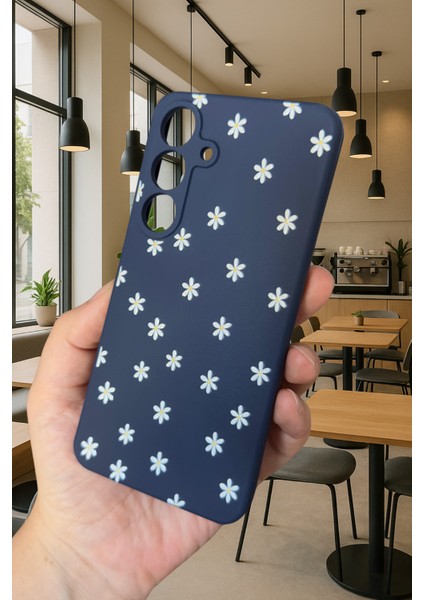 Samsung Galaxy A05S - Mini Papatya Desenli Silikon Darbe Emici Klasik Korumalı Rubber Kılıf fırsatları