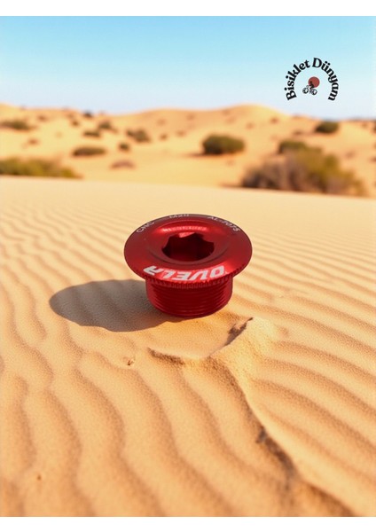 Bisiklet Aynakol Kapağı Vidası - Alüminyum Alaşım Krank Sabitleme Cıvatası Kırmızı fiyatları