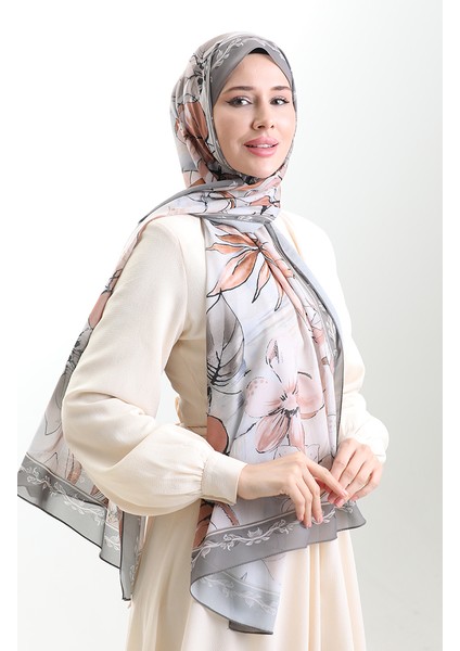 Hanzade Fransız Ipeği Şal 70330-06 Toprak Kahverengi fiyatları