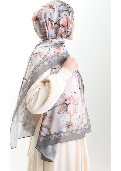 Hanzade Fransız Ipeği Şal 70330-06 Toprak Kahverengi fırsatları