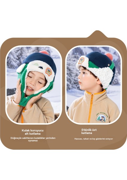 Çocuk Kış Sıcak Şapka (Yurt Dışından) modelleri