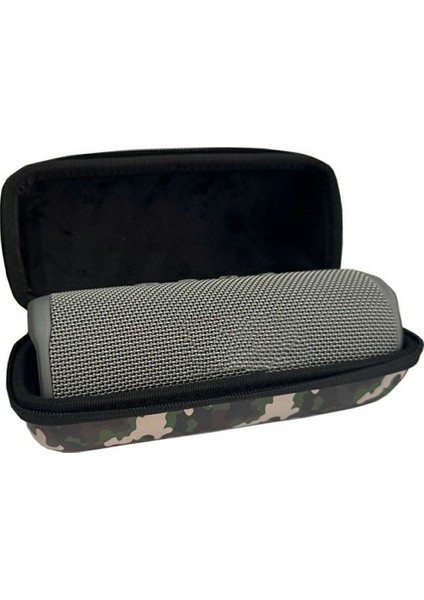 Flip 6 / 5 / 4 Saklama Çantası Kablosuz Bluetooth Uyumlu Hoparlör Koruyucu Kılıf Sert Kabuk Eva Taşıma Çantası Kayışlı (Yurt Dışından)