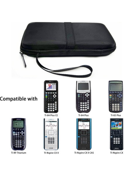Texas Instruments Için Tı-84 Plus Ce / Tı-84 Plus / Tı-Nspire Cx Iı Cas / Tı-Nspire Cx Iı / Tı-83 Plus Saklama Çantası Grafik Hesap Makinesi Çantası (Yurt Dışından) modelleri