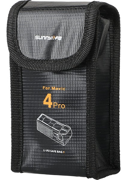 Sunnylıfe M4P-DC09 Djı Mavic 4 Pro Pil Güvenlik Çantası Tek Pil Için Patlamaya Dalı Kese (Yurt Dışından)