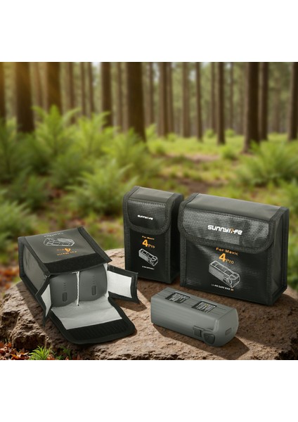Sunnylıfe M4P-DC09 Djı Mavic 4 Pro Pil Güvenlik Çantası Tek Pil Için Patlamaya Dalı Kese (Yurt Dışından) fırsatları