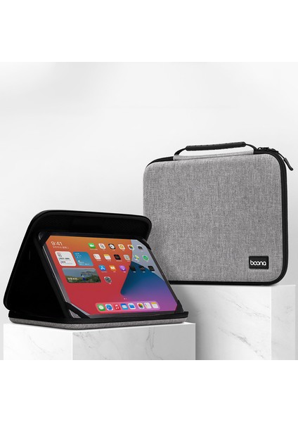 Baona iPad Pro 11 Inç Saklama Kutusu Darbeye Dalı Eva Sert Kabuklu Taşıma Çantası Tablet El Çantası - Gri (Yurt Dışından) fiyatları