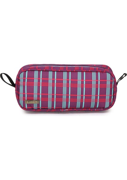 Lısen Dijital Aksesuarlar Naylon Fermuarlı Çanta Veri Kablosu U-Disk Güç Bankası Şarj Cihazı Saklama Çantası - Mor/mavi (Yurt Dışından) modelleri