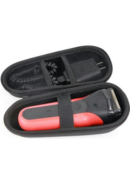 Braun Serisi Elektrikli Tıraş Makinesi Eva Saklama Kutusu Taşınabilir Şok Önleyici Seyahat Çantası Koruyucu Düzenleyici - Kırmızı (Yurt Dışından) modelleri