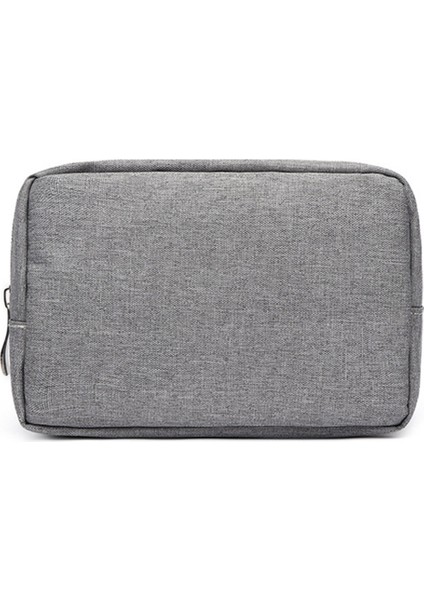 Zzrs Dijital Saklama Çantası Güç Bankası Veri Kablosu Şarj Cihazı Aksesuarlar Taşınabilir Kese (Boyut: S) - Gri (Yurt Dışından)