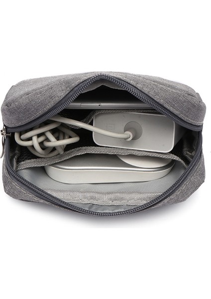 Zzrs Dijital Saklama Çantası Güç Bankası Veri Kablosu Şarj Cihazı Aksesuarlar Taşınabilir Kese (Boyut: S) - Gri (Yurt Dışından) fiyatları