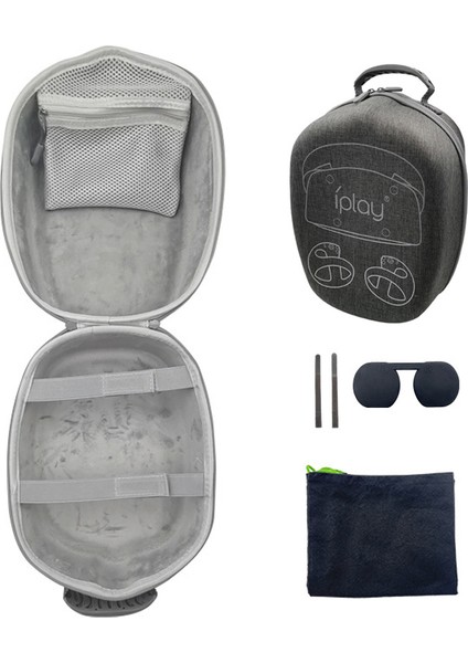 Iplay HBP-502 Sony Ps Vr2 Sanal Gerçeklik Darbeye Dalı Sert Kılıf Vr Aksesuarları Lens Kapağı ile Seyahat Saklama Çantası (Yurt Dışından)