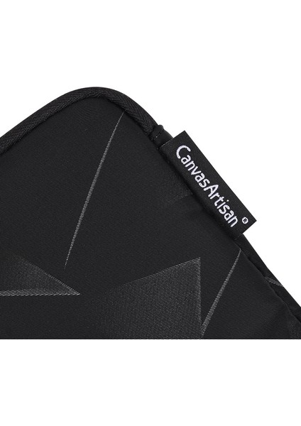 Canvasartısan H6-S21 Şık Elmas Desenli Dijital Aksesuarlar Fermuarlı Saklama Kutusu Telefon Powerbank Fare Taşıma Çantası - Siyah (Yurt Dışından) fırsatları