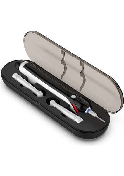 Oral-B D16 D20 P2000 P3000 P4000 Elektrikli Diş Fırçası Için USB Şarj Kablolu Plastik Seyahat Çantası Saklama Çantası (Yurt Dışından) fiyatları