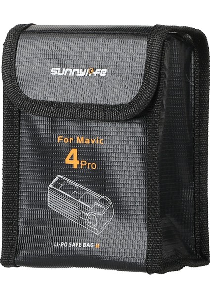 Sunnylıfe M4P-DC010 Djı Mavic 4 Pro Pil Güvenlik Çantası 2 Pil Için Patlamaya Dalı Kese (Yurt Dışından)