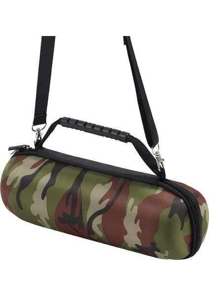 Charge4 Omuz Askılı Kılıf Kamuflaj Tasarım Hoparlör Koruyucu Kılıf Çanta (Yurt Dışından)