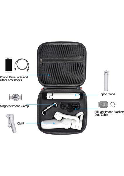 Djı Osmo Mobile 5 El Tipi Gimbal Taşıma Çantası 1680D Kumaş Telefon Sabitleyici Darbeye Dalı Tote Çapraz Askılı Çanta (Yurt Dışından) indirimleri