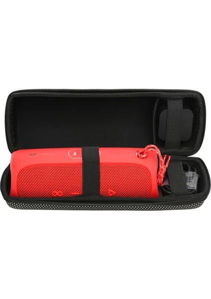 Flip 5 Bluetooth Uyumlu Hoparlör Için Taşınabilir Koruyucu Kılıf Hoparlör Taşıma Çantası - Siyah (Yurt Dışından) fırsatları