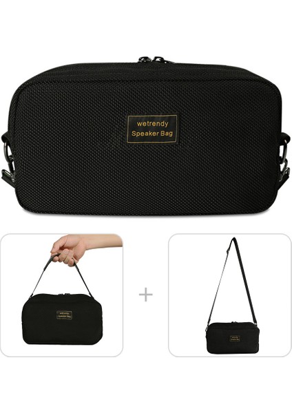 Marshall Middleton Bluetooth Uyumlu Hoparlör Taşıma Çantası Kısa Askılı ve Omuz Askılı File Kumaş Kese (Yurt Dışından)