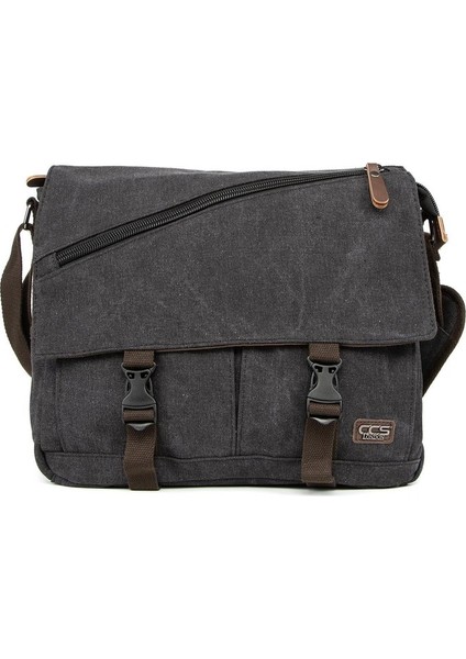 Kanvas Kumaş Astarlı Postacı Çantası: Hem Şık Hem Pratik Siyah