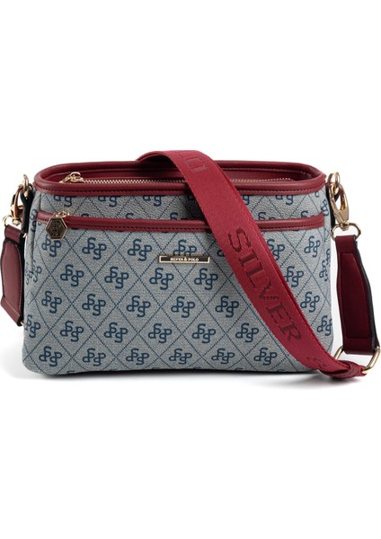 Gri - Bordo SP1184 Kadın Çapraz Çanta indirimleri