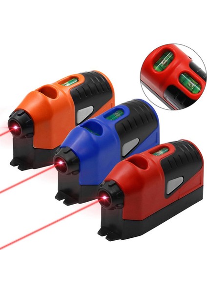 Mini Dikey Ruh Seviyesi Aracı Lazer Seviyesi Lazer Kılavuzlu Seviye Hat Ölçüm Göstergesi Aracı C Için (Yurt Dışından) fiyatları