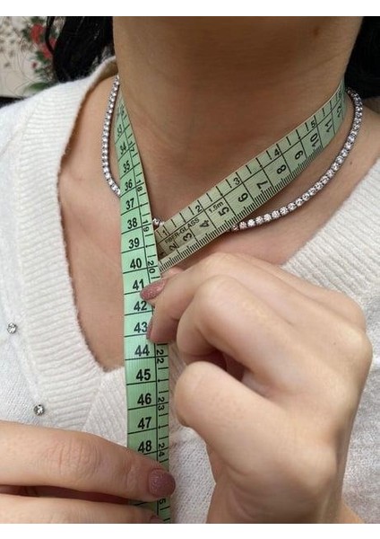 Kadın Gümüş 3 Sıra Trabzon Hasır Gerdanlık Ve Bileklik