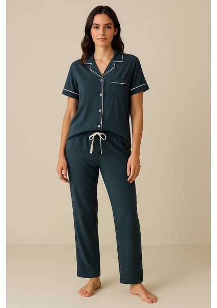 Kadın Silver Pijama Takımı