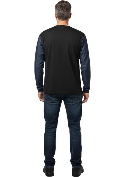 Kot Kaplamalı Sweatshirt Siyah fiyatları