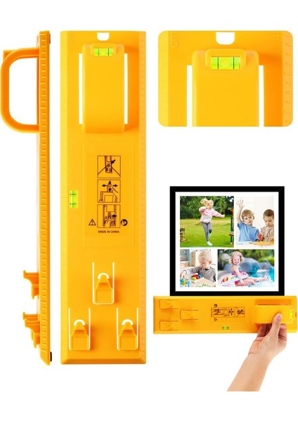 Yatay Basit Çerçeve ile Resim Asma Aracı Evrensel Seviye Cetvel Fotoğraf Çerçevesi Enstrümanları Yükleyebilir (Yurt Dışından) fiyatları